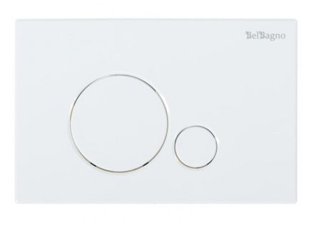 Кнопка смыва BelBagno SFERA BB014-SR-BIANCO цвет-белый