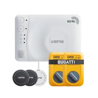 Комплект Neptun Special Edition Smart 1419511-2 беспроводной Bugatti Click 1 дюйм