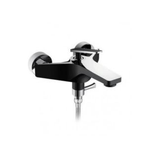 Смеситель для ванны и душа Frap F3257 черный хром