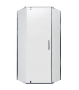 Душевой уголок Triton Дека Щ0000056789 100x100 см профиль хром стекло прозрачное
