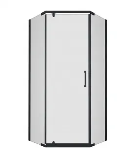 Душевой уголок Triton Дека Щ0000059783 90x90 см профиль чёрный стекло прозрачное Душевой уголок Triton Дека Щ0000059783 90x90 см профиль чёрный стекло прозрачное