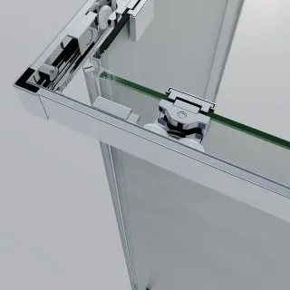 Душевой уголок Vincea Rapid-N VSS-3RN8080E10MT 70/80 х 70/80 см стекло текстурное профиль хром