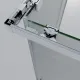 Душевой уголок Vincea Rapid-N VSS-3RN8080E10MT 70/80 х 70/80 см стекло текстурное профиль хром
