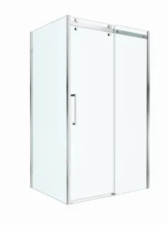 Душевой уголок BelBagno Marino MARINO-2-AH-1-110/100-C-Cr 110x100 см профиль хром стекло прозрачное