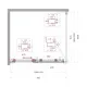 Душевой уголок BelBagno Marino MARINO-2-AH-1-110/100-C-GM 110x100 см профиль оружейная сталь стекло прозрачное