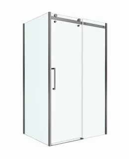 Душевой уголок BelBagno Marino MARINO-2-AH-1-130/90-C-GM 130x90 см профиль оружейная сталь стекло прозрачное
