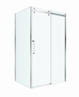 Душевой уголок BelBagno Marino MARINO-2-AH-1-140/100-C-Cr 140x100 см профиль хром стекло прозрачное