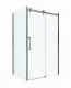 Душевой уголок BelBagno Marino MARINO-2-AH-1-150/100-C-GM 150x100 см профиль оружейная сталь стекло прозрачное