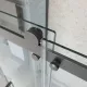 Душевой уголок BelBagno Marino MARINO-2-AH-1-150/100-C-GM 150x100 см профиль оружейная сталь стекло прозрачное