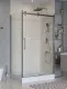 Душевой уголок BelBagno Marino MARINO-2-AH-1-150/90-C-GM 150x90 см профиль оружейная сталь стекло прозрачное