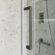 Душевой уголок BelBagno Marino MARINO-2-AH-1-150/90-C-GM 150x90 см профиль оружейная сталь стекло прозрачное
