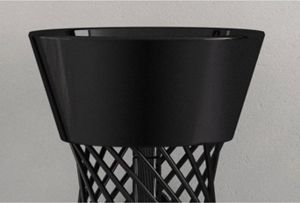 Раковина ArtCeram WIRE WIL001 03 00 черная 43 см