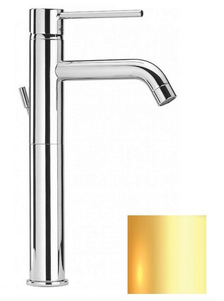 Смеситель для раковины Paini Cox 78OP211LL золото