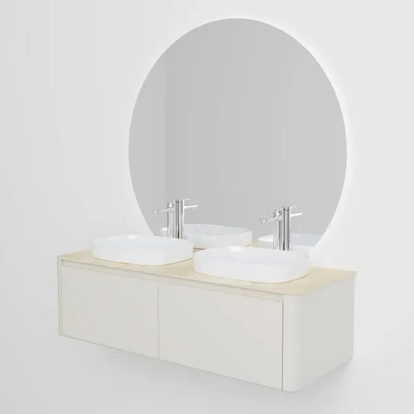 Тумба с раковиной Black&White Universe 9161400-2 Double 140 см бежевый