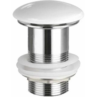 Донный клапан для раковины Ceramica Nova CN2000 без перелива белый Донный клапан для раковины Ceramica Nova CN2000 без перелива белый