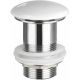Донный клапан для раковины Ceramica Nova CN2000 без перелива белый Донный клапан для раковины Ceramica Nova CN2000 без перелива белый