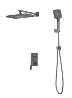 Душевой комплект IDDIS Паркер (Parker) PARGM02i67 графит матовый