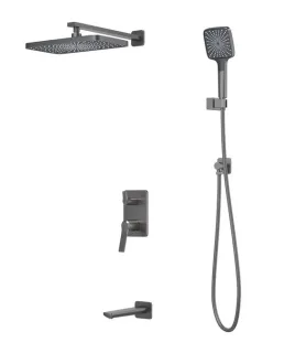 Душевой комплект IDDIS Паркер (Parker) PARGM03i68 графит матовый