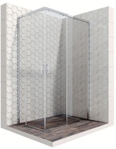 Душевой уголок Ambassador Queen 11011106R 120x80см правый хром/прозрачное