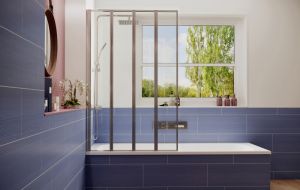 Шторка на ванну Ambassador Bath Screens 16041110L 90см левая хром/прозрачное