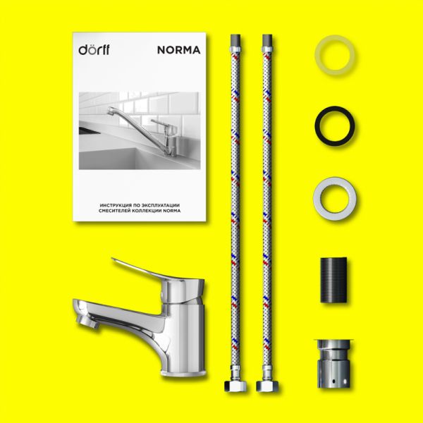 Смеситель для раковины Dorff Norma D1002100