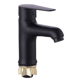 Смеситель для раковины PLStart PD10054-7 чёрный