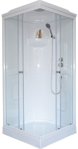 Душевая кабина Royal Bath HP стекло прозрачное 90x90см RB90HP1-T Душевая кабина Royal Bath HP стекло прозрачное 90x90см RB90HP1-T