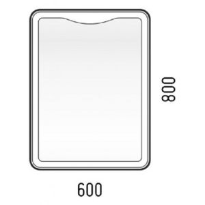 Зеркало с подсветкой Corozo Орли 60см SD-00000919