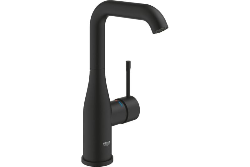 Смеситель для раковины GROHE Essence 24177KF1 черный