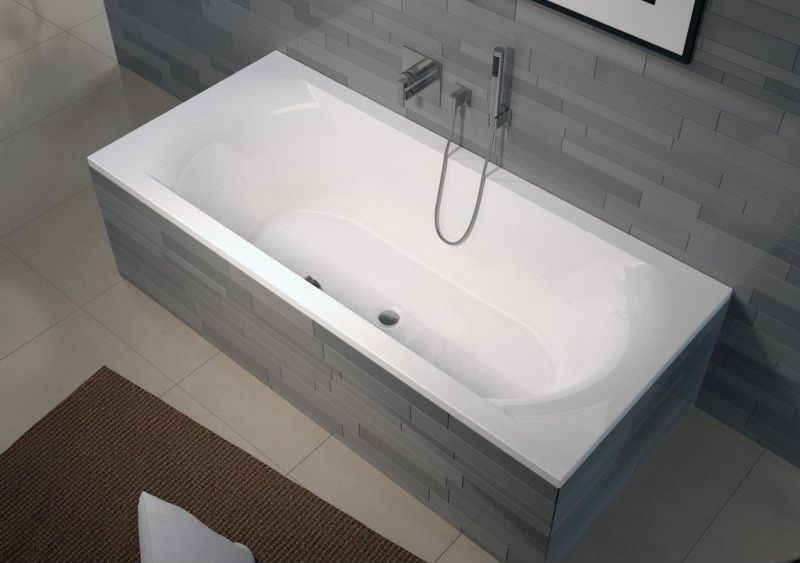 Акриловая ванна Riho Linares B140001005 R 160х70см  с тонким бортом белый