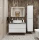 Тумба со столешницей и накладной раковиной Belbagno Kraft KRAFT100BO-KEPMGL-1084-SET 100 см белый матовый