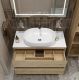 Тумба со столешницей и накладной раковиной Belbagno Kraft KRAFT100RNN-KEPBO-1084-SET 100 см светлое дерево