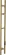 Полотенцесушитель электрический Boheme Duo 729-MG 120x14 см золото матовое