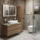 Тумба со столешницей и накладной раковиной Belbagno Kraft KRAFT100RT-KEPMCO-1084-SET 100 см дуб табак