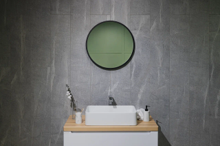 Зеркало Dreja Miro 99.2041 60 см чёрный