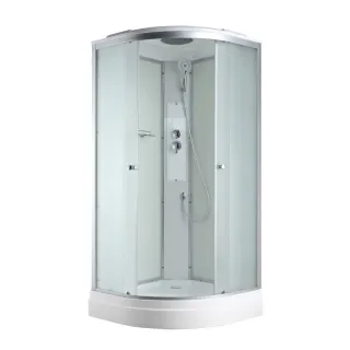 Душевая кабина Avacan C2080 80x80 см хром