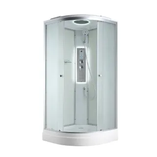 Душевая кабина Avacan C2080LED 80x80 см хром