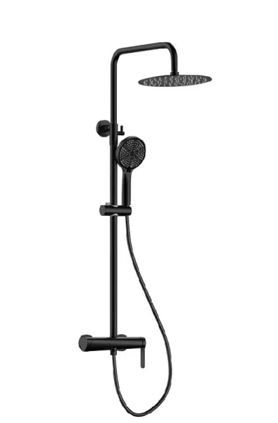 Душевая система Gid Aira L020BMND3 черная матовая