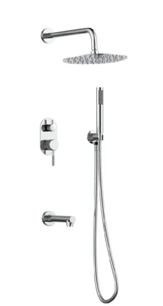 Душевая система Gid Edessa  L070CHVD3 хром