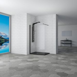 Душевая перегородка RGW WA-002B 35100211-14 110см чёрный