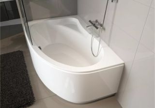 Акриловая ванна Riho Lyra B019001005 R 140х90см белый Акриловая ванна Riho Lyra B019001005 R 140х90см белый