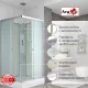 Душевая кабина Avacan CK2080N  80x80 см хром