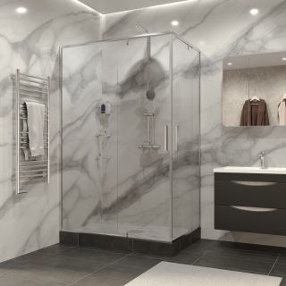 Душевой уголок Grossman Forta GR-1280RFo 120x80см хром/прозрачное