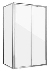 Душевой уголок Grossman Alba GR-1080Al 100x80см хром/прозрачное