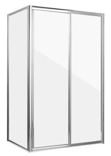 Душевой уголок Grossman Alba GR-1080Al 100x80см хром/прозрачное