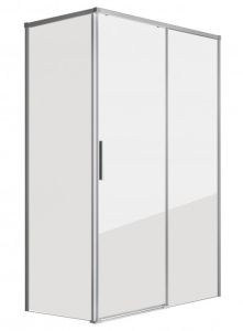 Душевой уголок Grossman Fly1 GR-D100-P90Fl1 100x90см хром/прозрачное