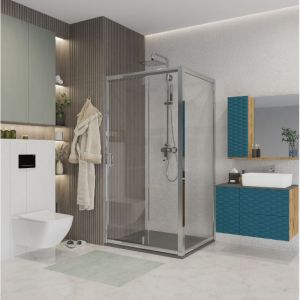 Душевой уголок Niagara NG-63-8A-A80 80x80см хром/прозрачное