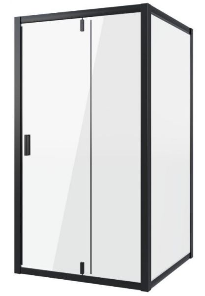 Душевой уголок Niagara NG-83-8AB-A90B 80x90см чёрный/прозрачное
