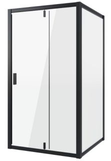 Душевой уголок Niagara NG-83-10AB-A80B 100x80см чёрный/прозрачное