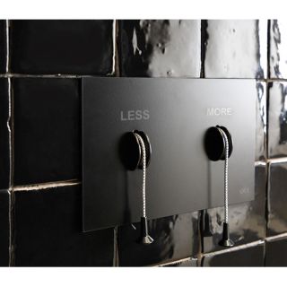 Панель слива для писсуара Oli Less is More 883527 чёрный